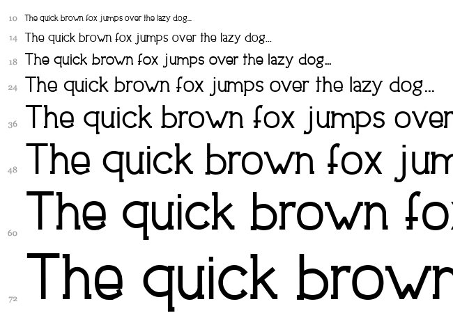 Downtown Elegance font waterfall
